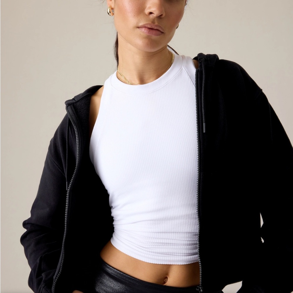 Athleta Forever Fleece Full Zip Sweatshirt